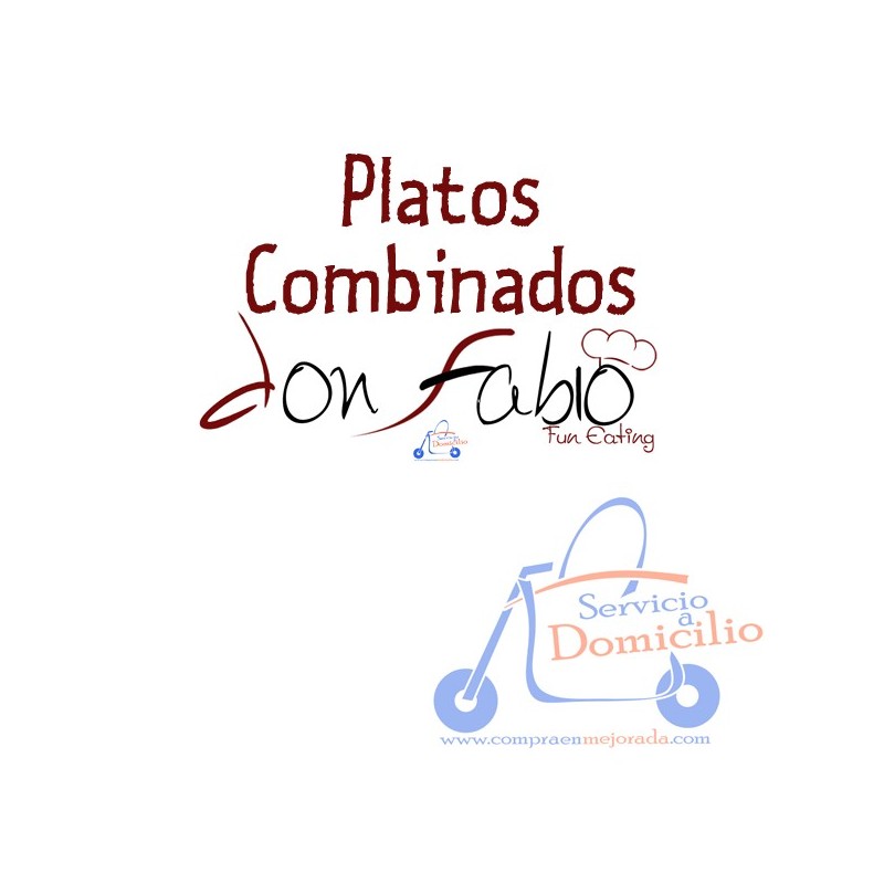 Platos Combinados Don Fabio Pechuga de Pollo  Con patatas o ensalada.